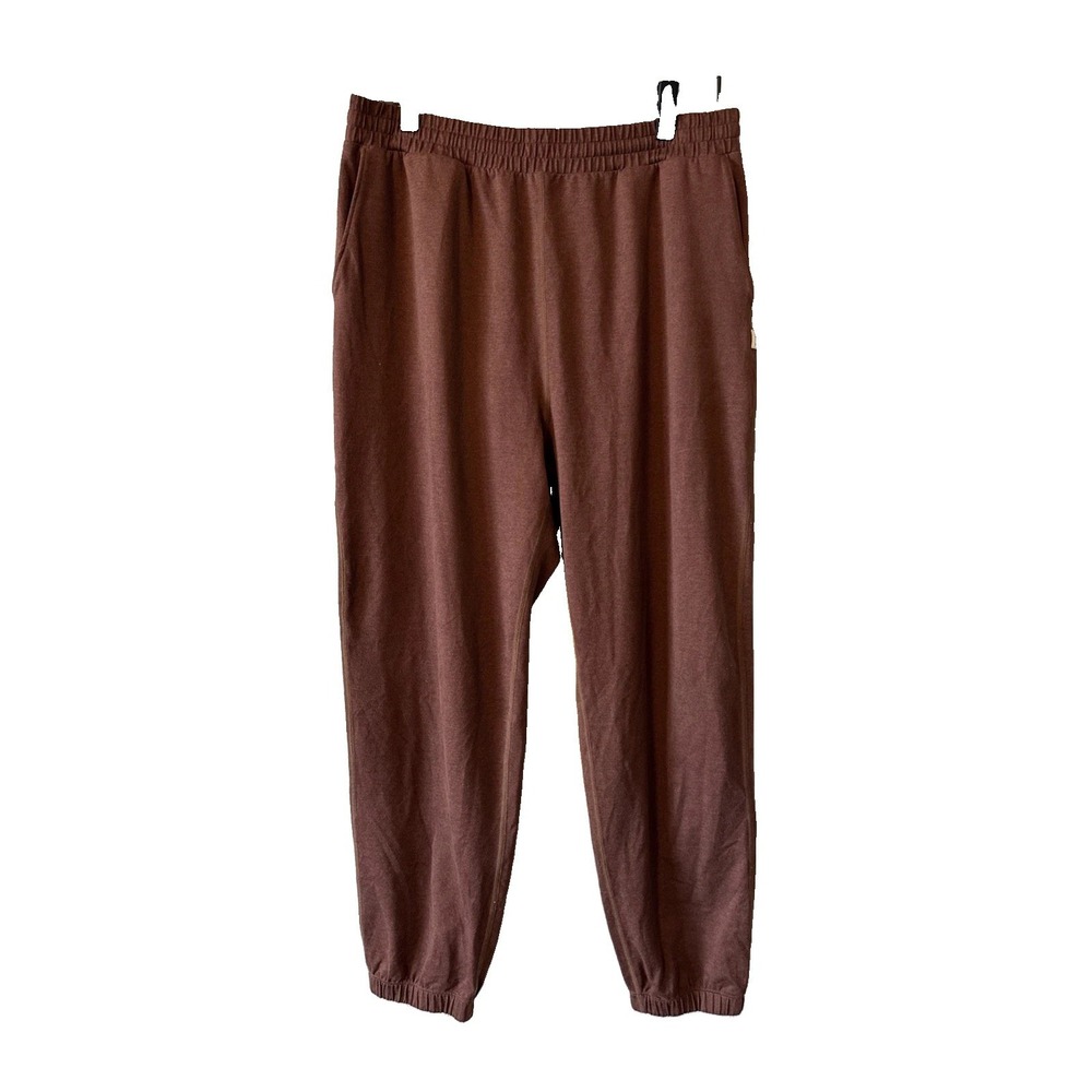 Vuori Brown Boyfriend Jogger Sweatpants Womens Medium VW457 Activewear Pants
